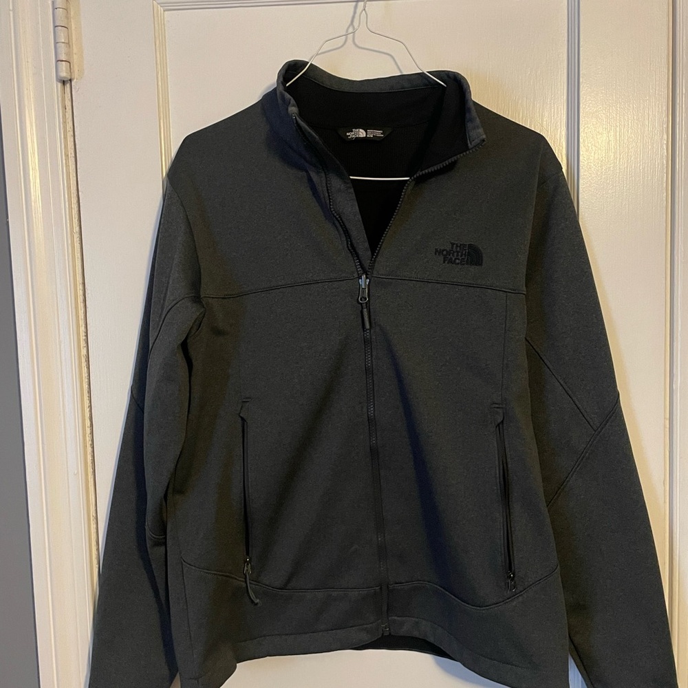 The North Face Men's Dark Gray Performance Windwall Jacket Size Medium